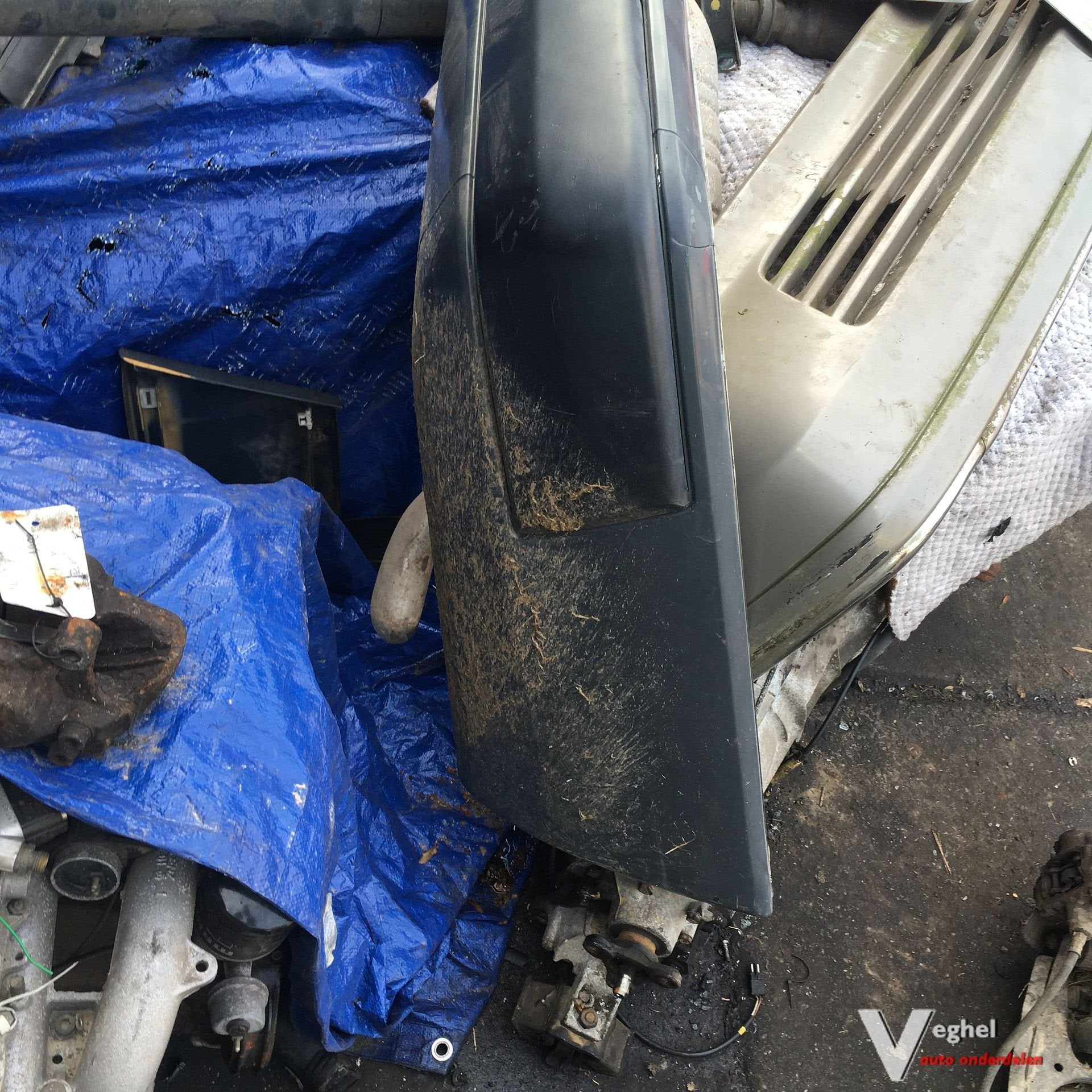 Mercedes W124 1986  Achterbumper, Auto-onderdelen, Carrosserie en Plaatwerk, Ophalen, Gebruikt, -, -