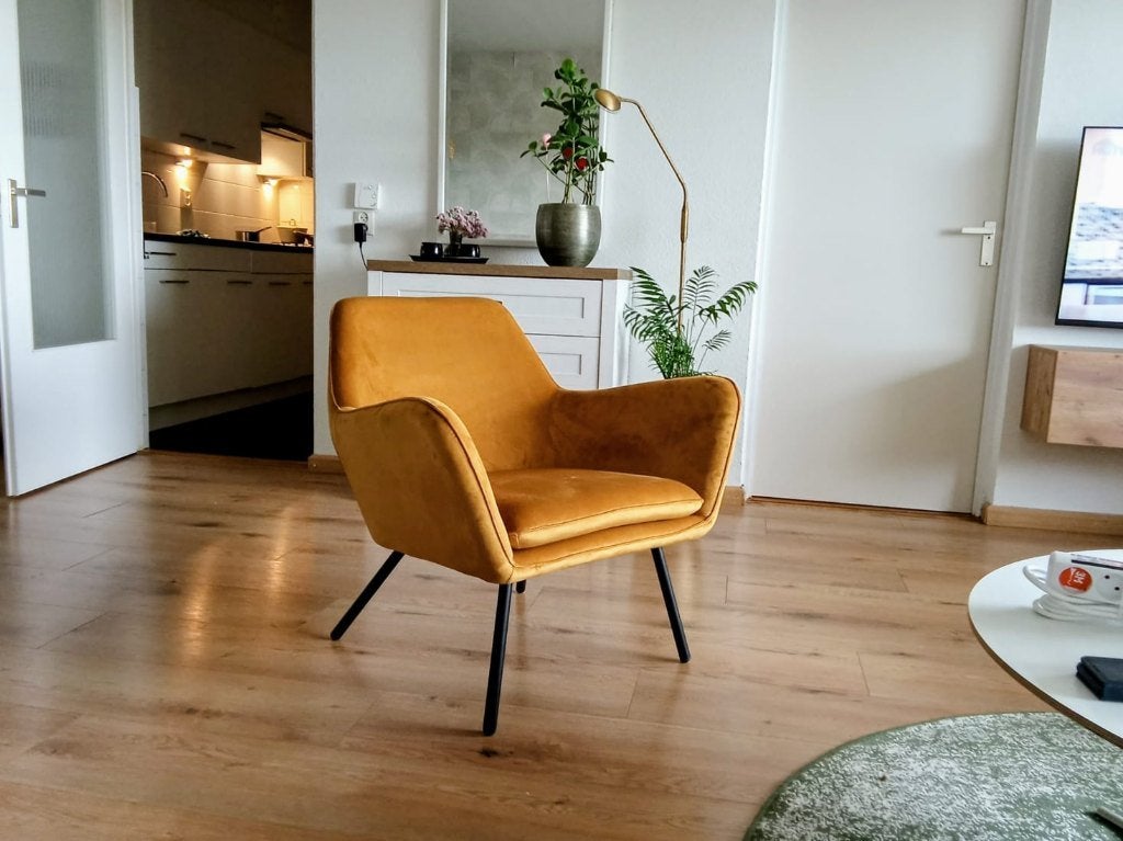 Mooie fauteuil nieuw ., Huis en Inrichting, Fauteuils, Ophalen, Alle, Nieuw, 75 tot 100 cm