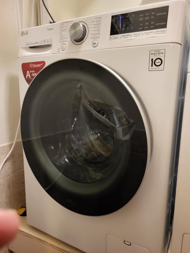 LG wasmachine, Ophalen, Zo goed als nieuw, Minder dan 85 cm