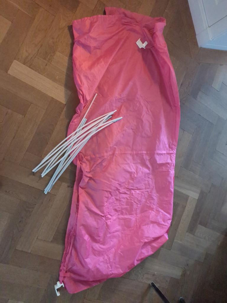 Gratis ikea kura tent roze, Ophalen, Gebruikt
