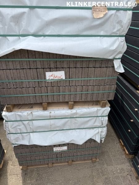 600 stuks antraciet 5x15x100cm beton/opsluitbanden B-keus