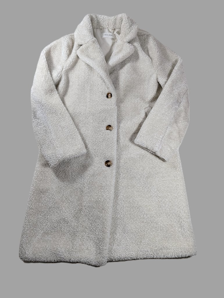 Gerry Weber | teddy jas | L/XL | off-white, Wit, Maat 46/48 (XL) of groter, Ophalen of Verzenden, Zo goed als nieuw