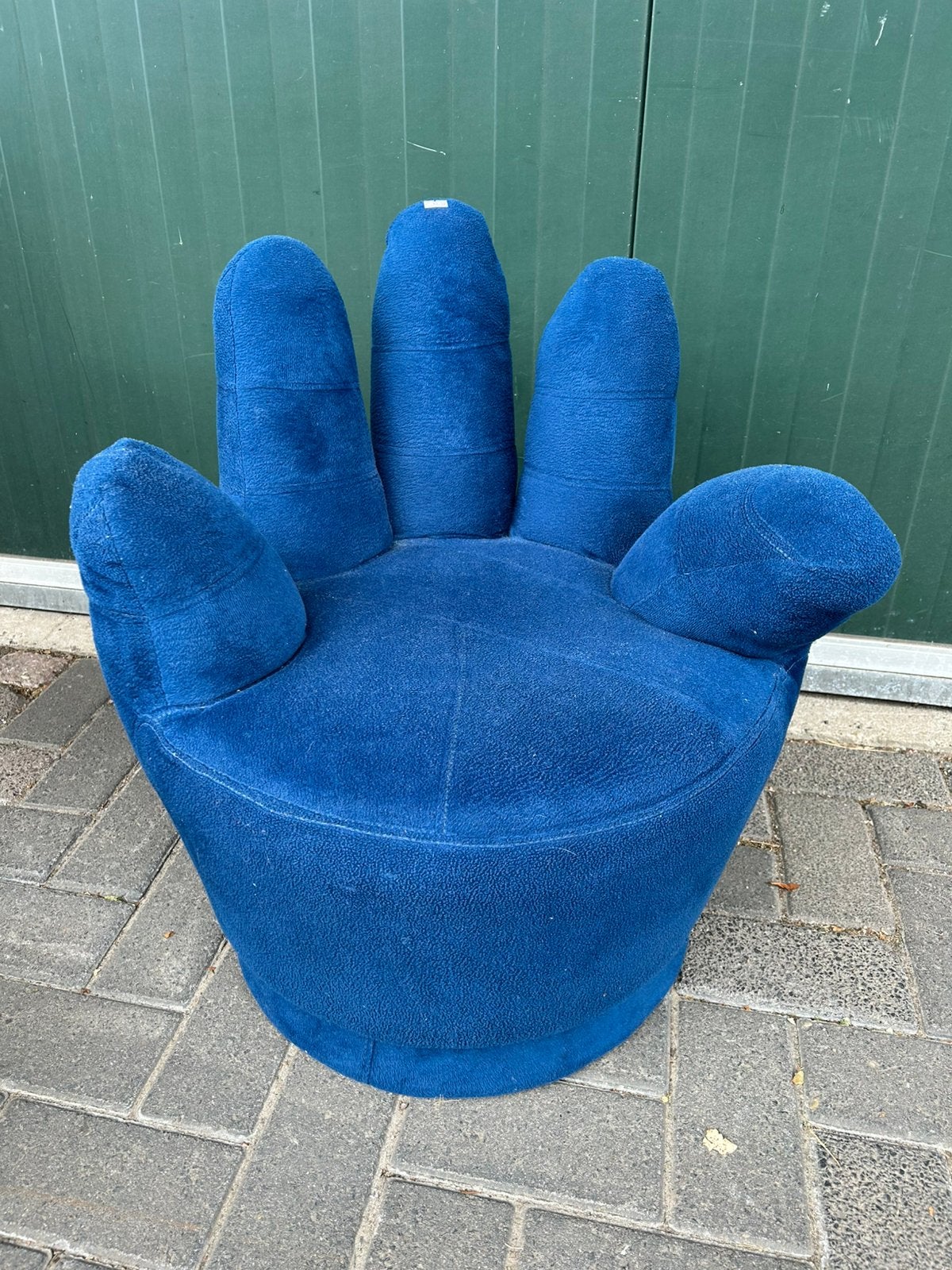 Vintage jaren 90 blauwe ikea hand stoel, kinderstoel, Vintage ikea, Blauw, ?, Zo goed als nieuw