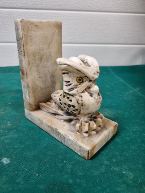 boekensteun uil marmer vintage, Ophalen of Verzenden, 'T Olde Gre-j, Info@toldegrej.nl, Endepoelstraat 20f Didam