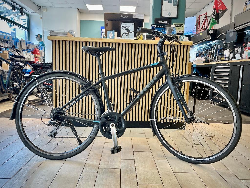 Trek FX2 sportfiets 45cm, Fietsen en Brommers, 28 inch, Gebruikt, Minder dan 49 cm, Meer dan 20 versnellingen
