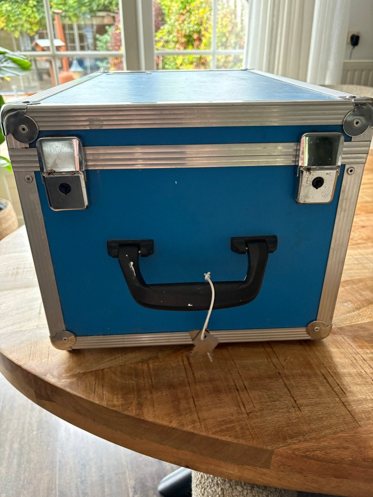 Blauwe Flightcase - 46x33x27 cm, Ophalen of Verzenden, Gebruikt, Overige instrumenten, Flightcase