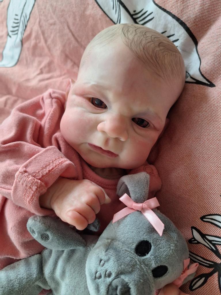 Reborn baby super mooi, Verzamelen, Ophalen of Verzenden, Zo goed als nieuw