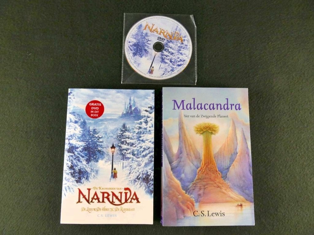 2x Boeken van C.S Lewis + dvd Narnia (2002-2006), Boeken, Ophalen of Verzenden, Gelezen, C.S. Lewis