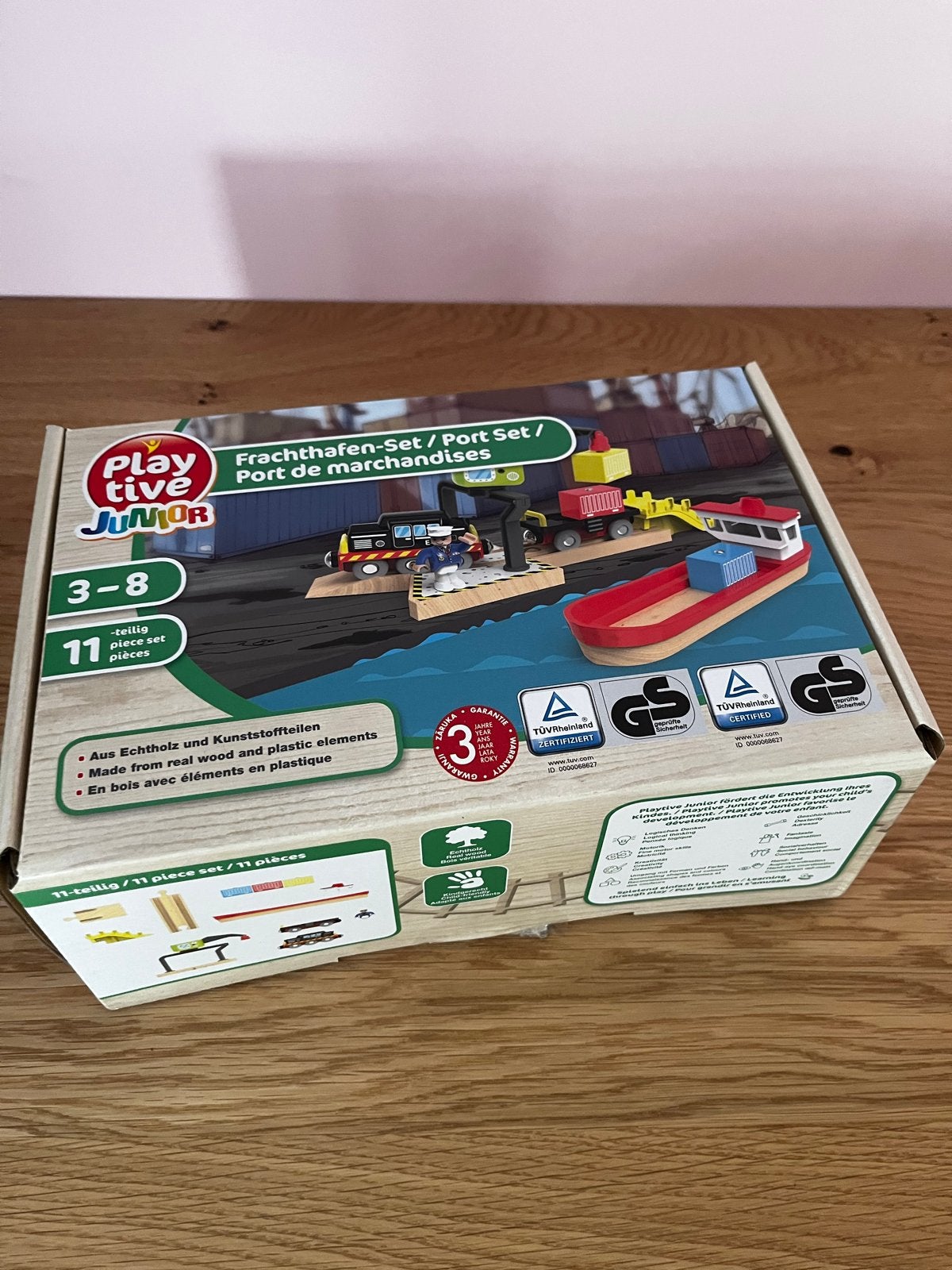 Playtive Junior Frachthaven-Set - 11-delig, Ophalen of Verzenden, Nieuw, Overige merken