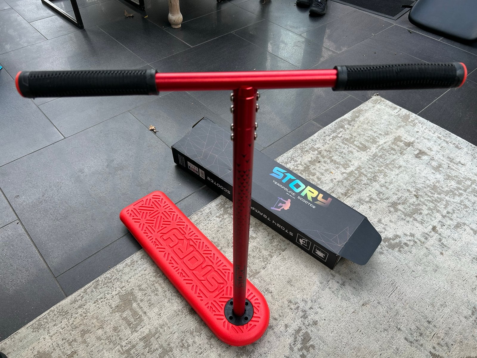 Nieuwe Story Trampoline step - Rood, Ophalen of Verzenden, Zo goed als nieuw, Overige typen