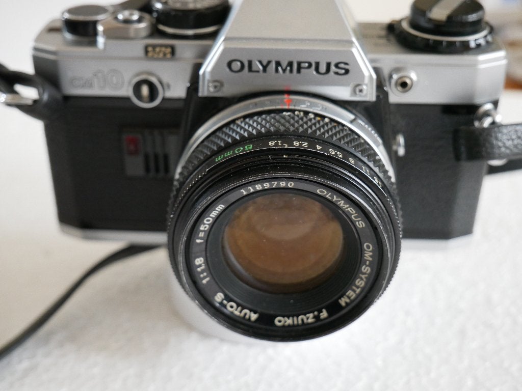 olympus om 10, Ophalen of Verzenden, Gebruikt, Spiegelreflex, Olympus
