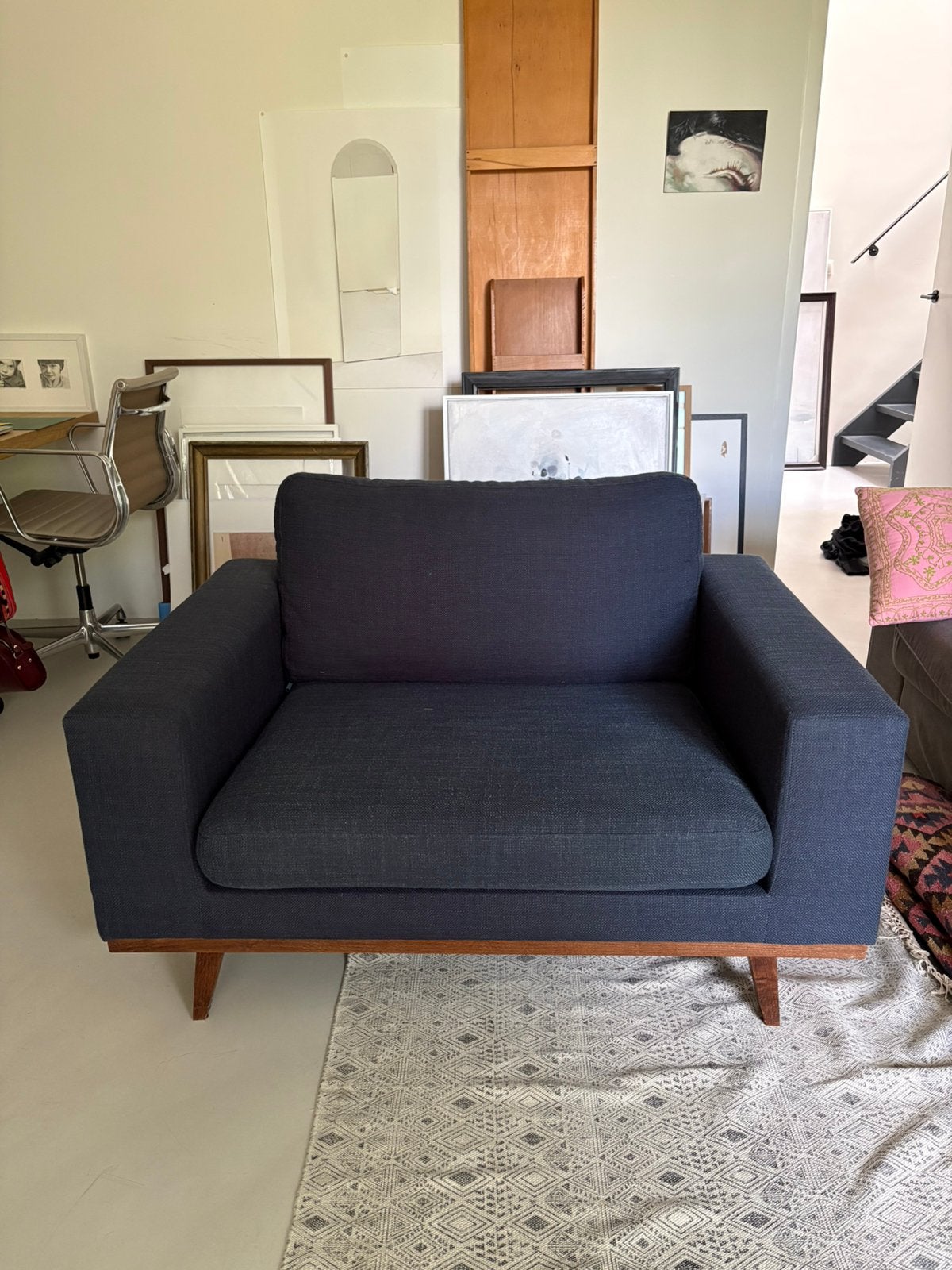 2 love seats, Ophalen, Tweepersoons, 75 tot 100 cm, Zo goed als nieuw