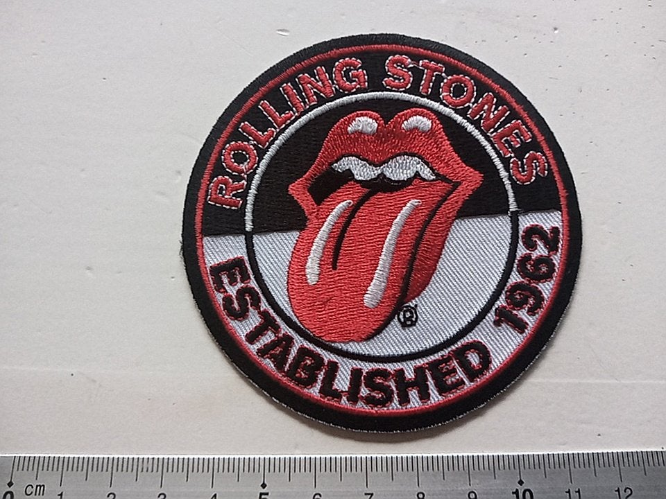 The Rolling Stones mooie established 1962 patch 52, Ophalen of Verzenden, Nieuw, Kleding