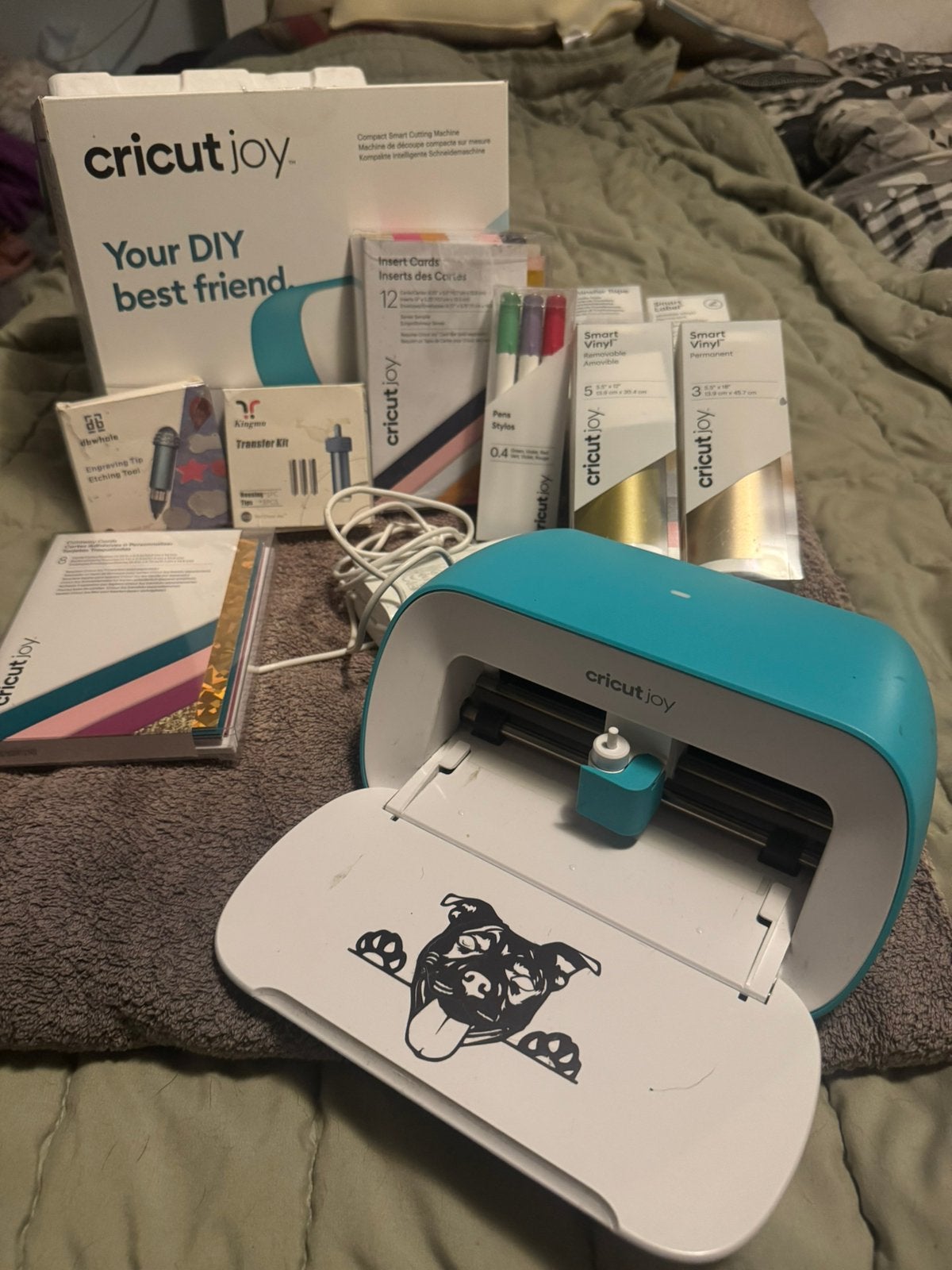 Cricut joy met extra tools, Ophalen of Verzenden, Zo goed als nieuw, Cartridge, Cricut