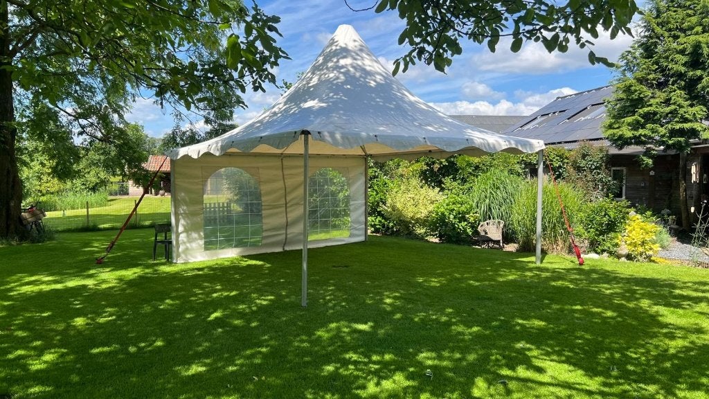 Te huur: Pagodetenten - Feesttent - Partytent - 5x5, Ophalen, Zo goed als nieuw, Overige