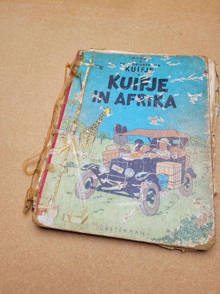 Kuifje in Afrika, Europa, Hergé, Ophalen, Gelezen