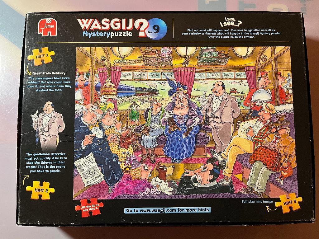 Wasgij? Mystery 9 compleet 1000 stukjes  ook ruilen, Ophalen, 500 t/m 1500 stukjes, Zo goed als nieuw