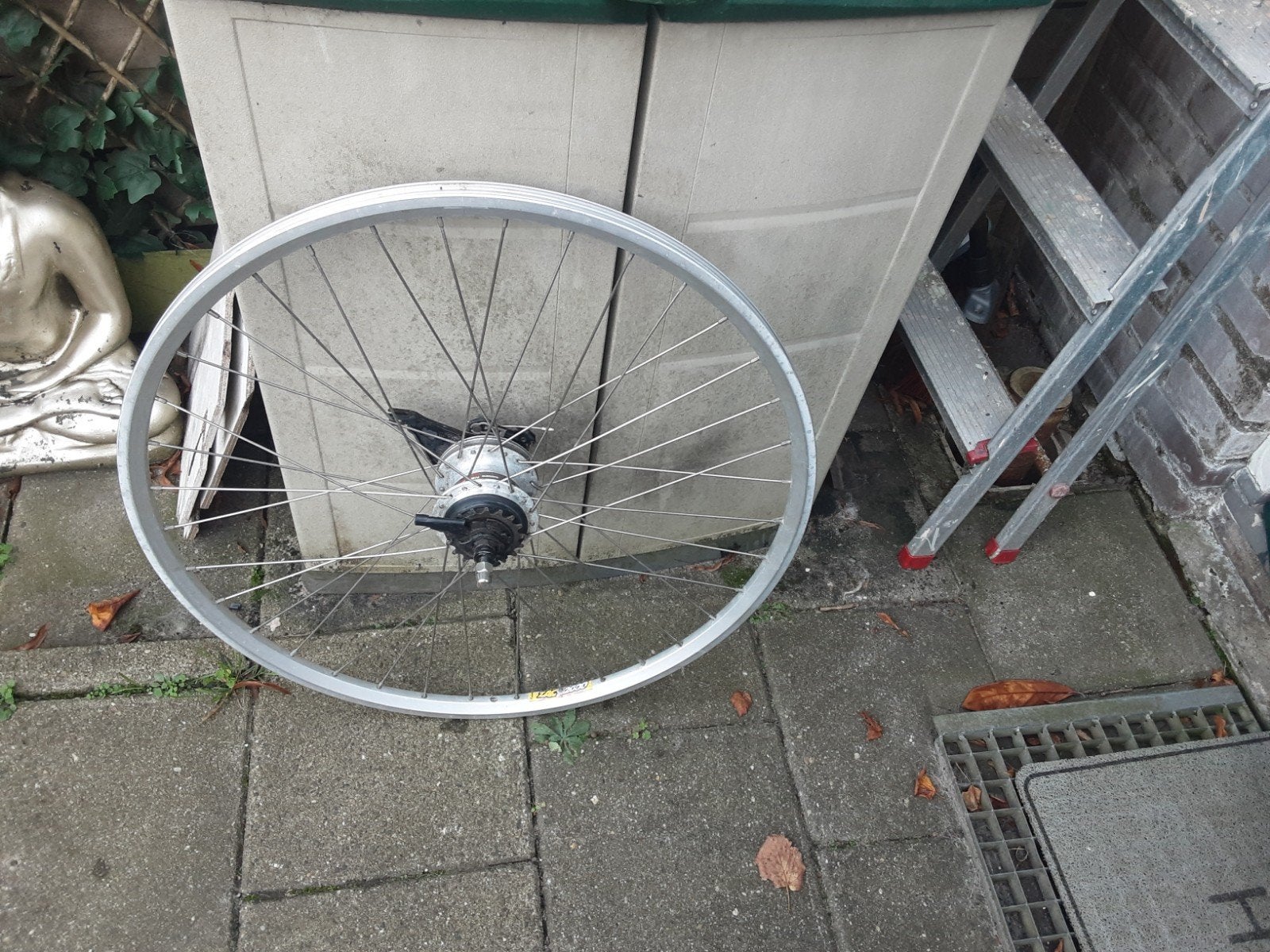 28 inch nexus  (SG-7R45) achterwiel, 7 speed,rollerbrake rem, Fietsen en Brommers, Ophalen of Verzenden, Gebruikt, Shimano Nexus