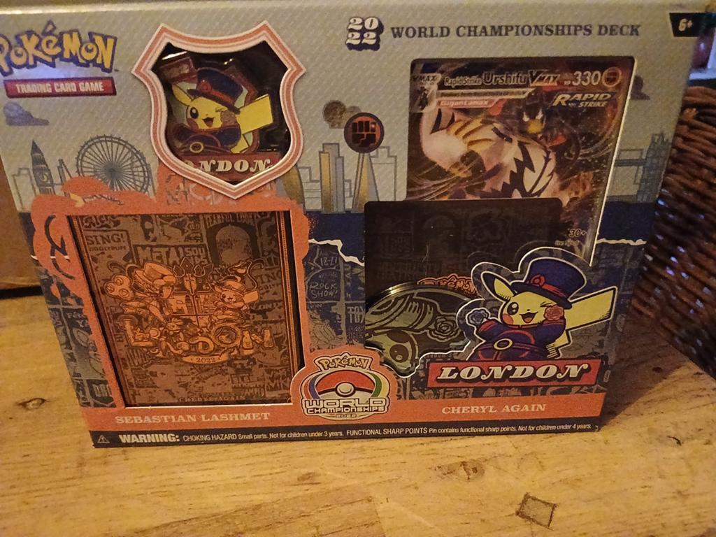 Pokémon TCG 2022 World Championships Deck London, Ophalen of Verzenden, Nieuw, Speeldeck