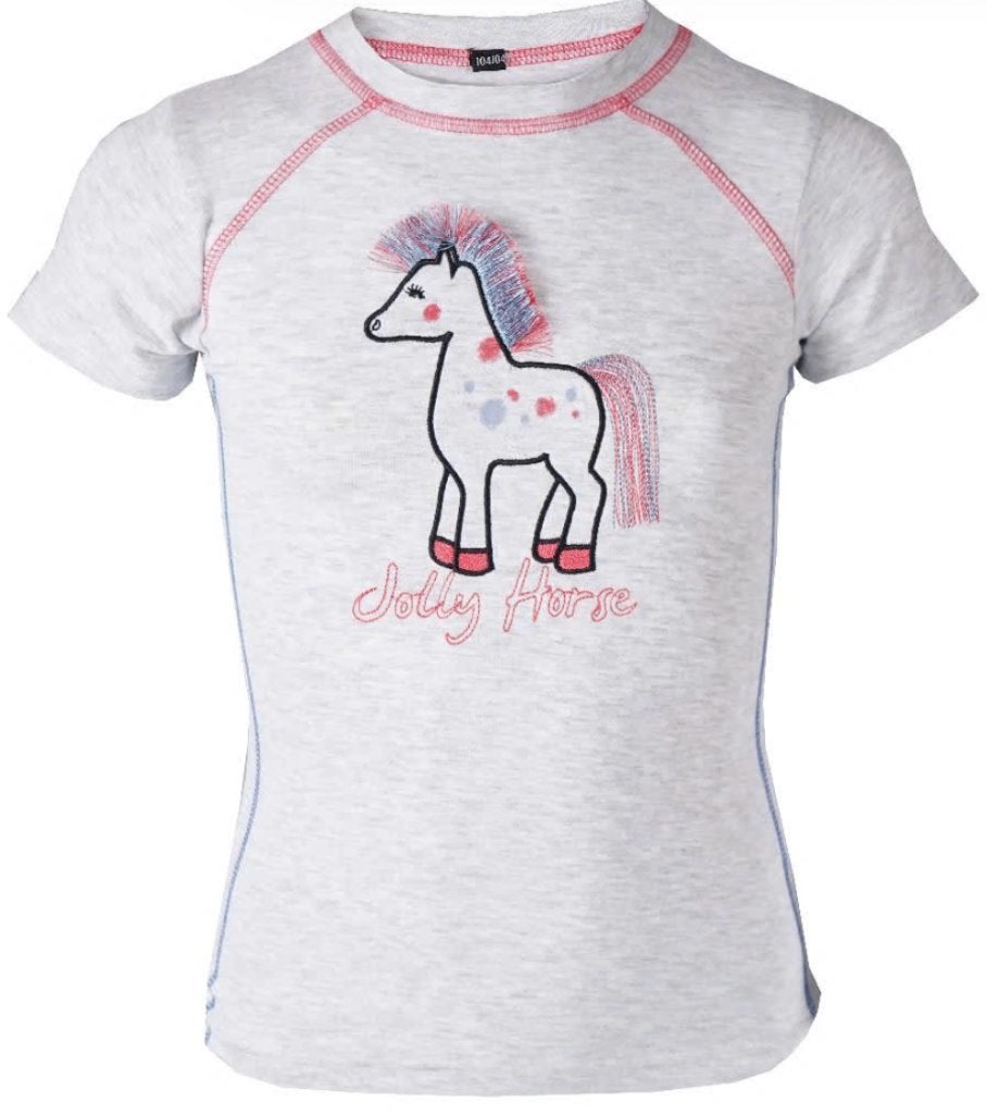 Shirt Horka Pino light grey 116, Ophalen of Verzenden, Nieuw, Dressuur, Bovenkleding