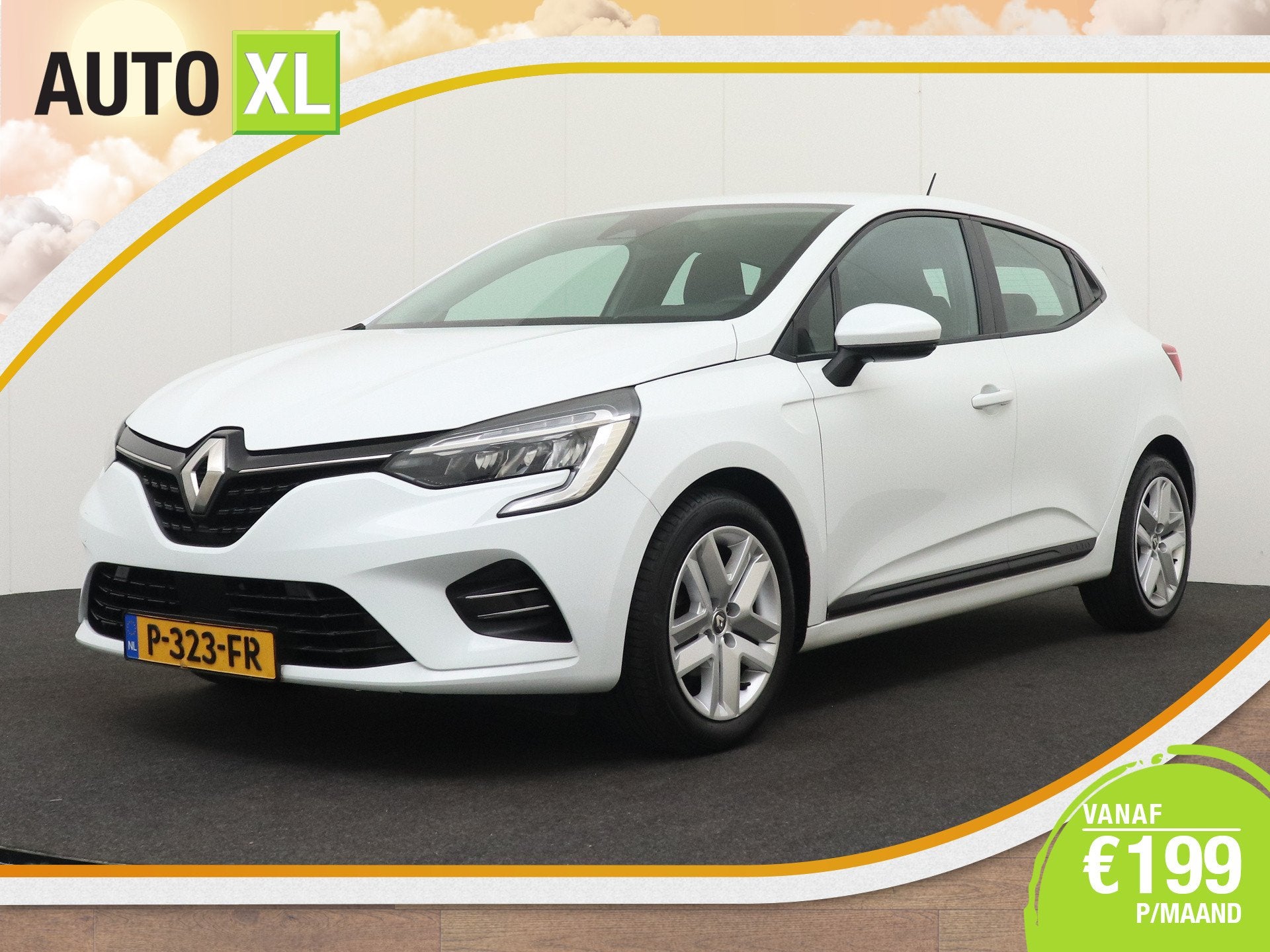 Renault Clio 1.0 92 PK TCe Business Zen Trekhaak Camera Carp, Voorwielaandrijving, Dealer onderhouden, Stof, Gebruikt