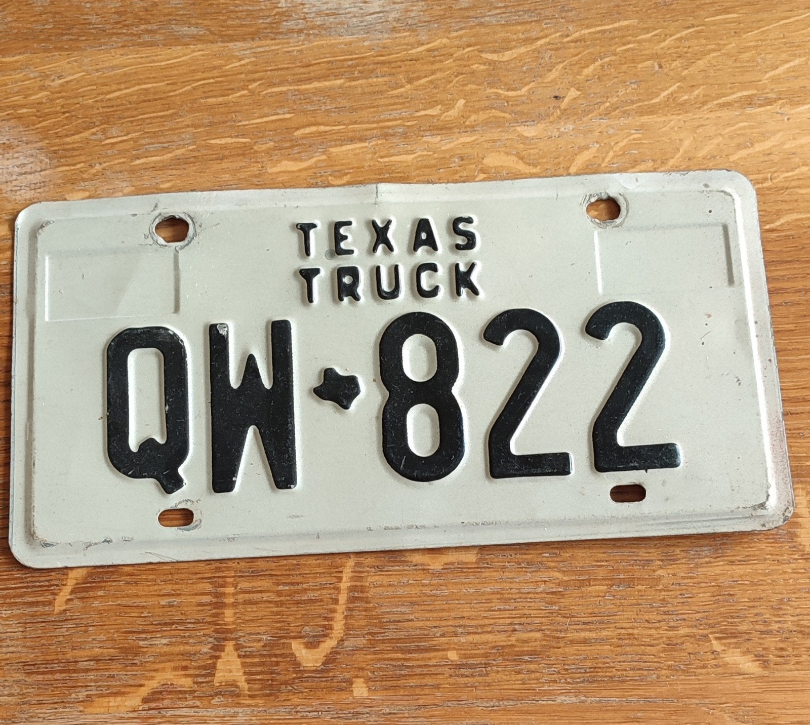 USA Texas Truck nummerplaat - Uniek verzamelobject, Verzamelen, Overige Verzamelen, Ophalen of Verzenden, Gebruikt