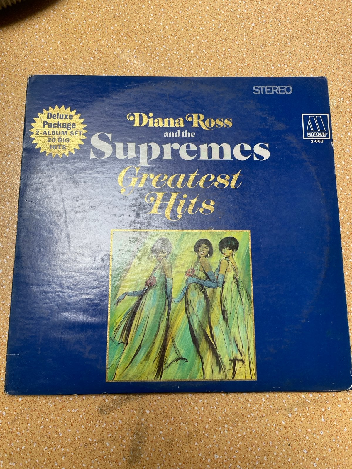 Diana Ross & The Supremes - Greatest Hits (2LP), Gebruikt, Pop, Ophalen of Verzenden, 12 inch