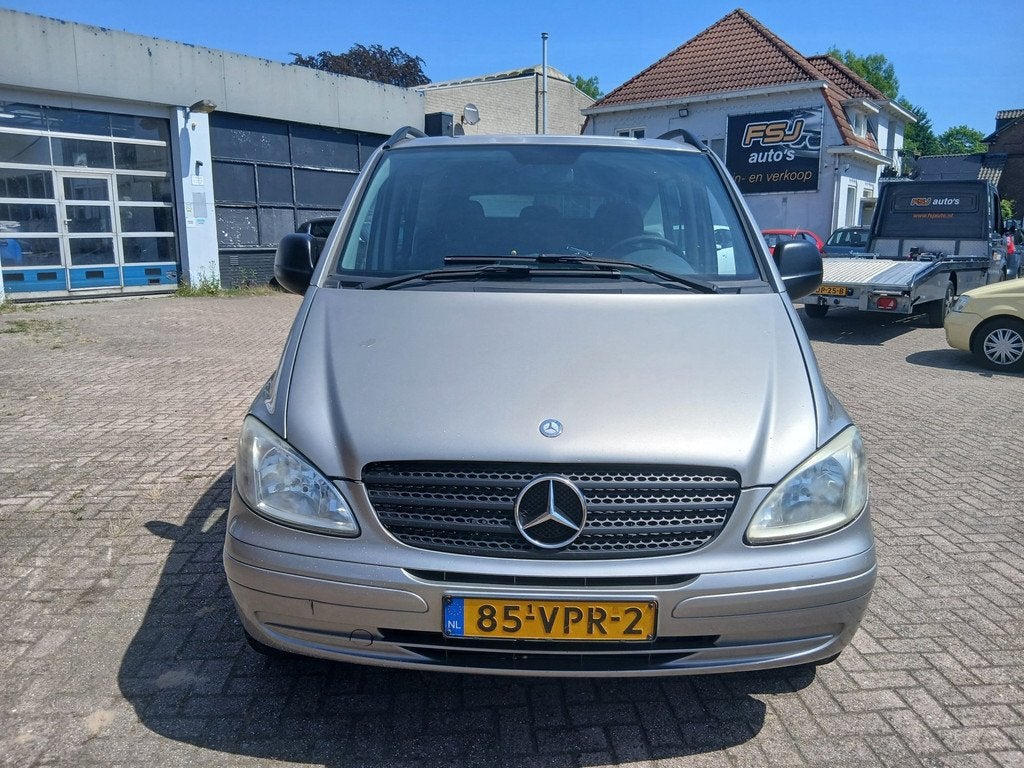 Mercedes-Benz Vito 109 CDI 320 Lang DC AMIGO LUXE / AIRCO, Auto's, Gebruikt, Bedrijf, Grijs, 6 stoelen