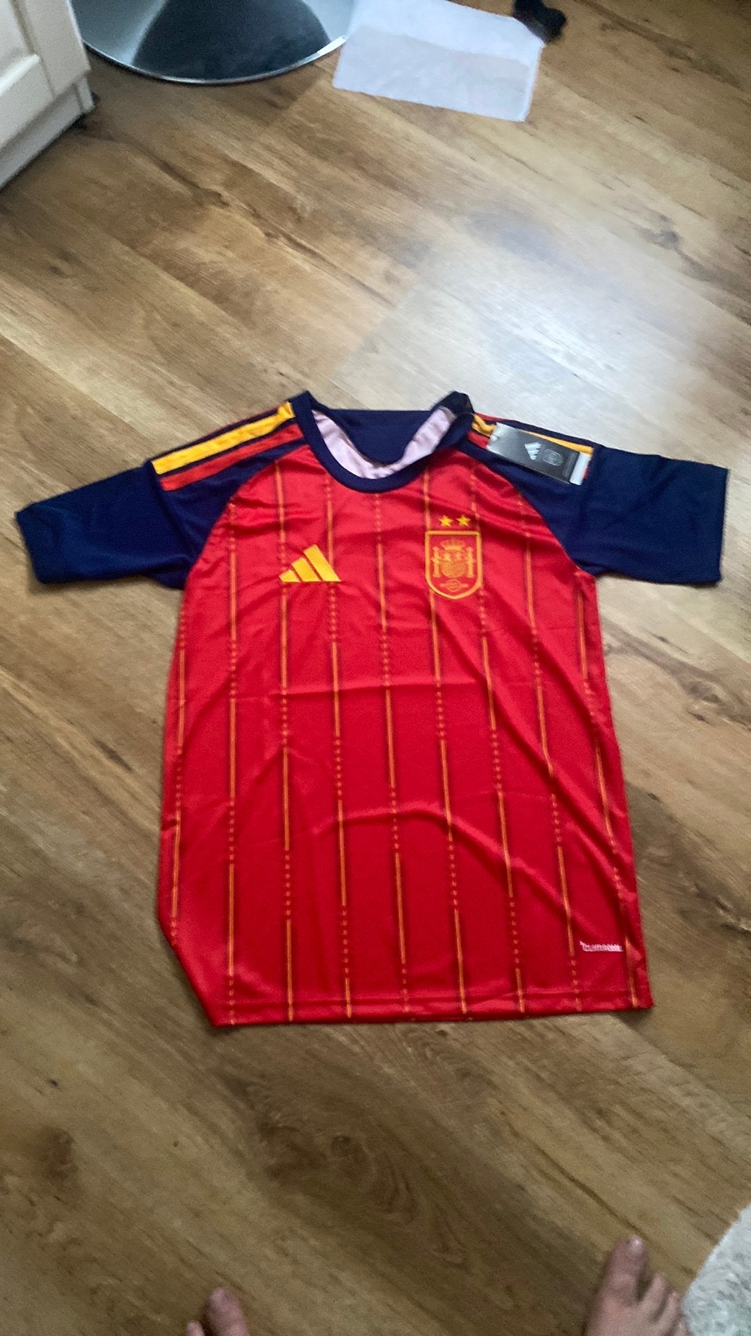 Spanje thuis shirt wk 26 rood, Maat S, Ophalen of Verzenden, Nieuw, Shirt