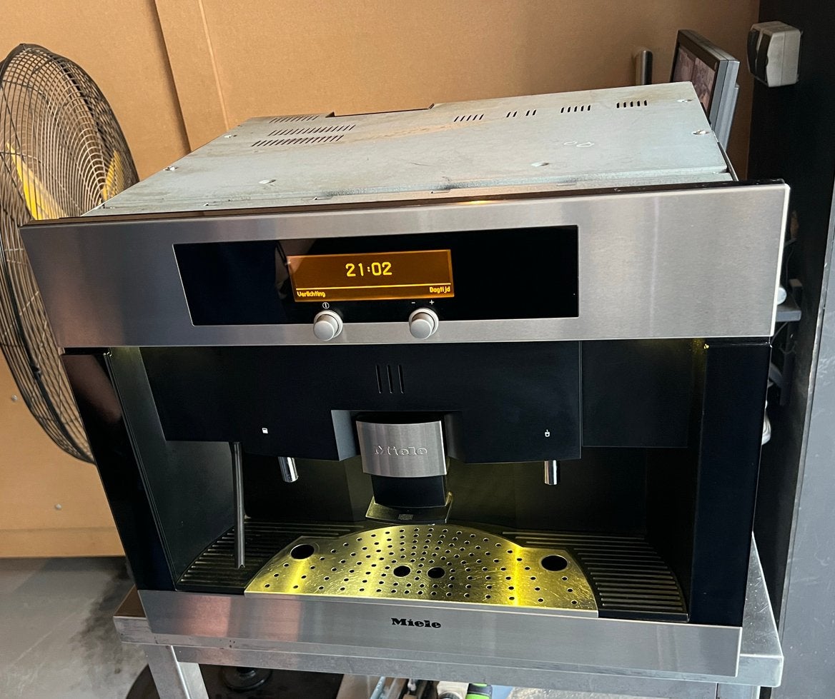 Miele cva 4060 inbouw koffiemachine, Witgoed en Apparatuur, Koffiezetapparaten, 10 kopjes of meer, Ophalen of Verzenden, Zo goed als nieuw