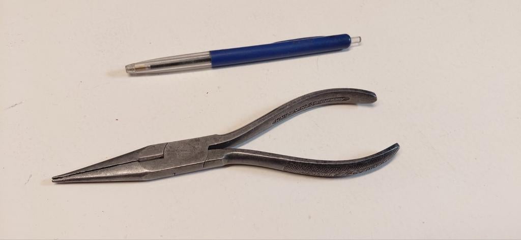 Mooie oude Knipex punttang, tang No25, Antiek en Kunst, Antiek | Gereedschap en Instrumenten, Ophalen of Verzenden