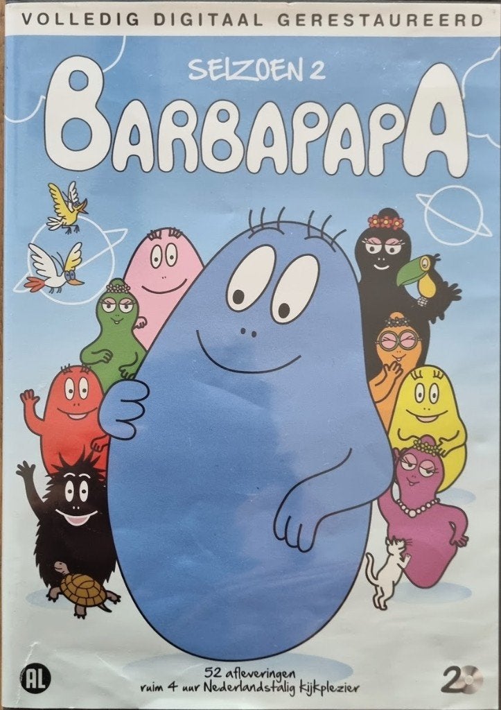 2-DVD Barbapapa - Seizoen 2, Avontuur, Alle leeftijden, Ophalen of Verzenden, Zo goed als nieuw
