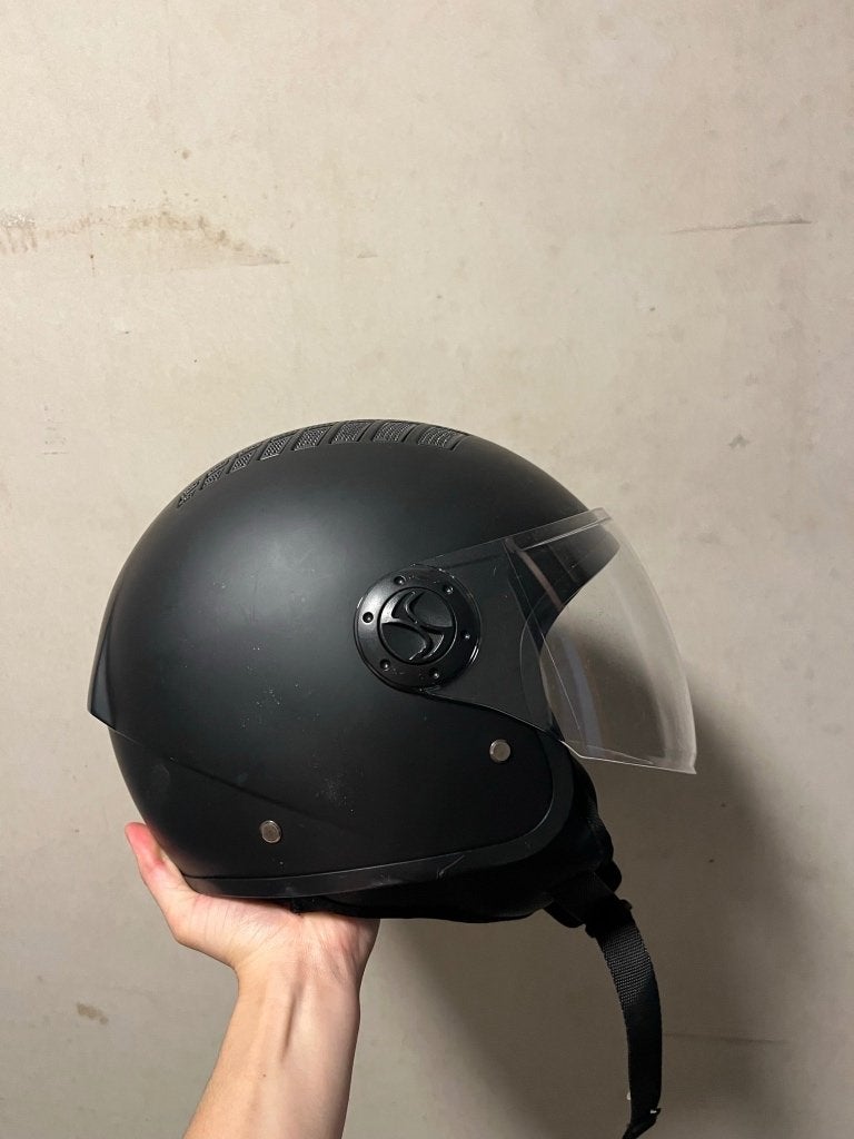Helm Vinz XS, Fietsen en Brommers, Brommerhelmen, Ophalen, Gebruikt, Extra small of kleiner, Vinz