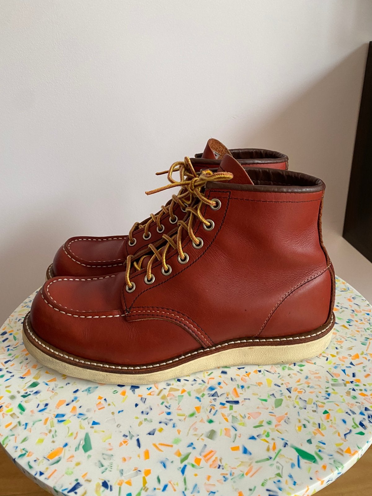 Red Wing 8131 moc toe Oro-Russet Portage US8D/EU41, Kleding | Heren, Overige kleuren, Boots, Ophalen of Verzenden, Gedragen