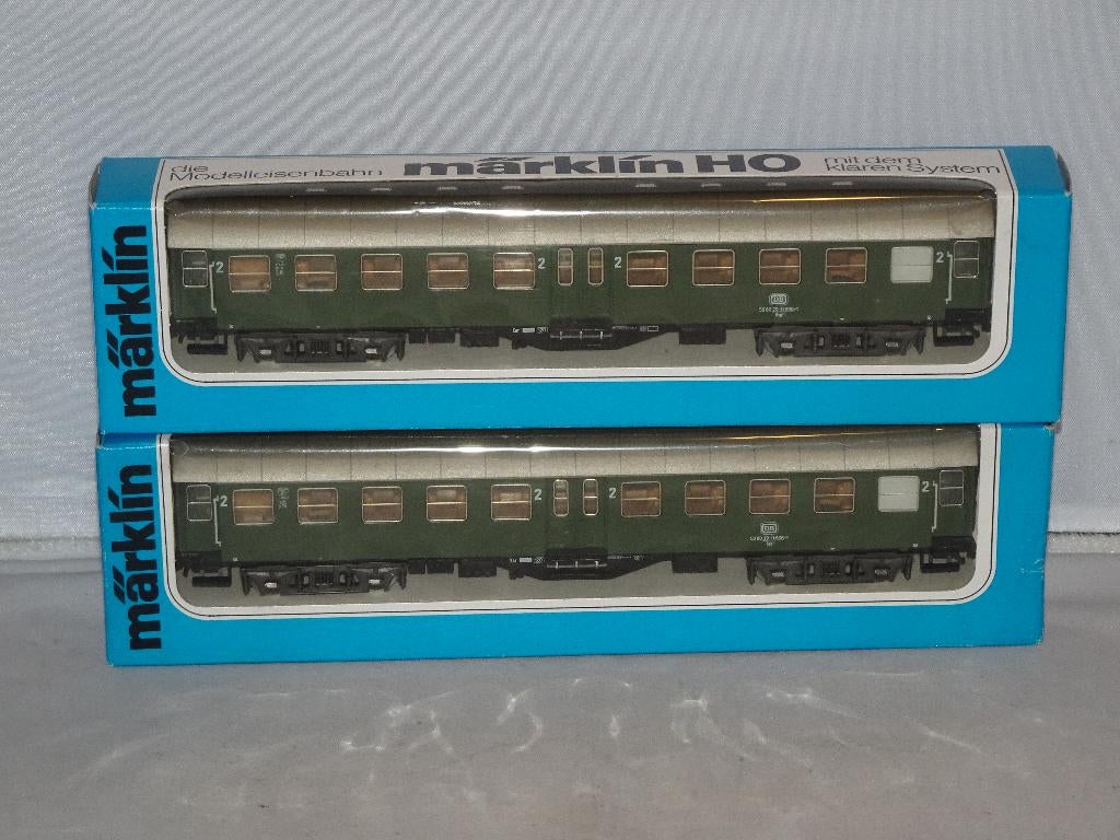 Marklin DB "Ümbau" wagon 2deklas 4132 Nieuw in OVP (#953), Hobby en Vrije tijd, Wisselstroom, Ophalen of Verzenden, Märklin, Nieuw