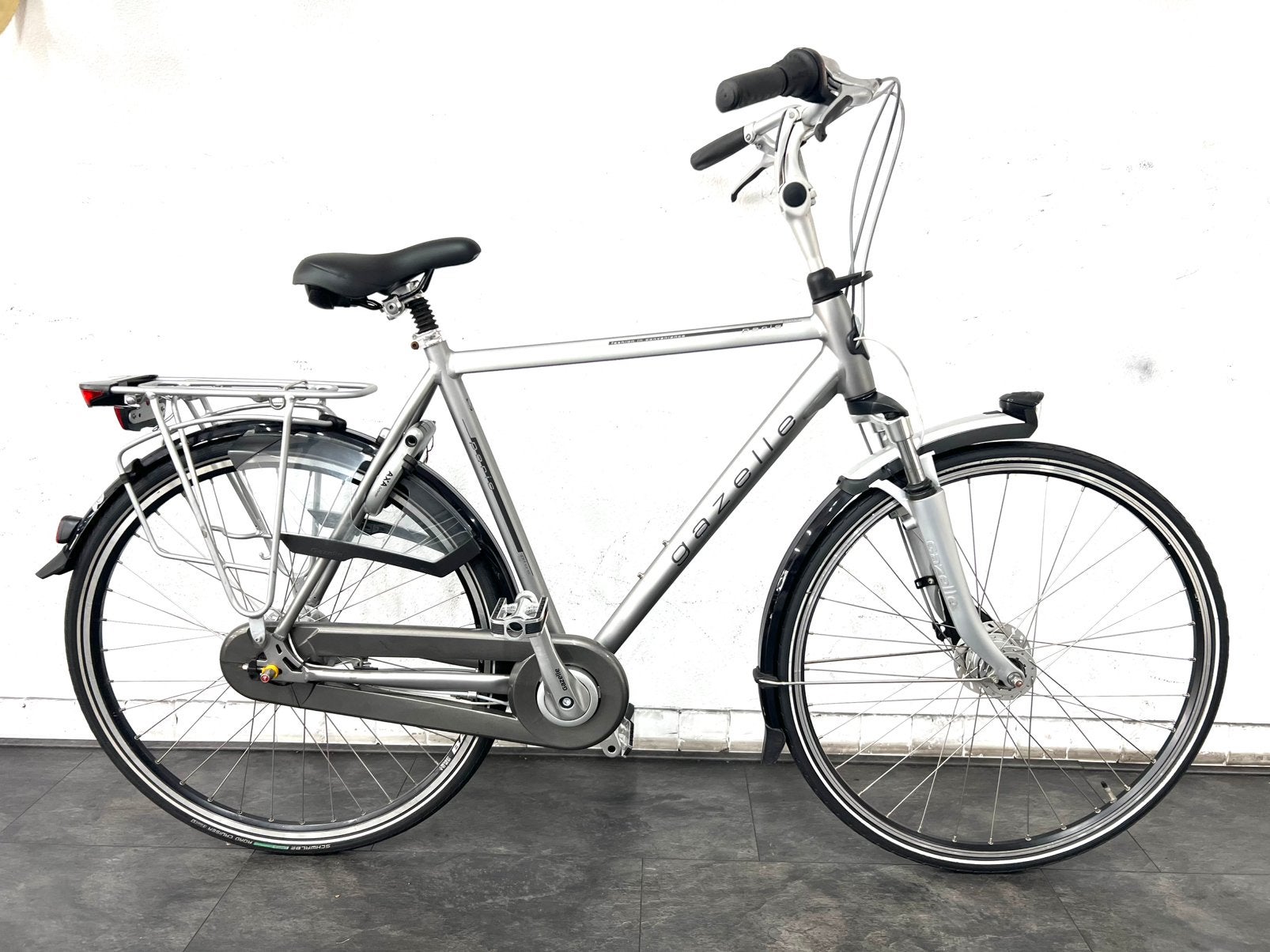 Gazelle Paris Heren Fiets Aluminium Frame 57 cm, Fietsen en Brommers, Fietsen | Heren | Herenfietsen, Versnellingen, Ophalen of Verzenden