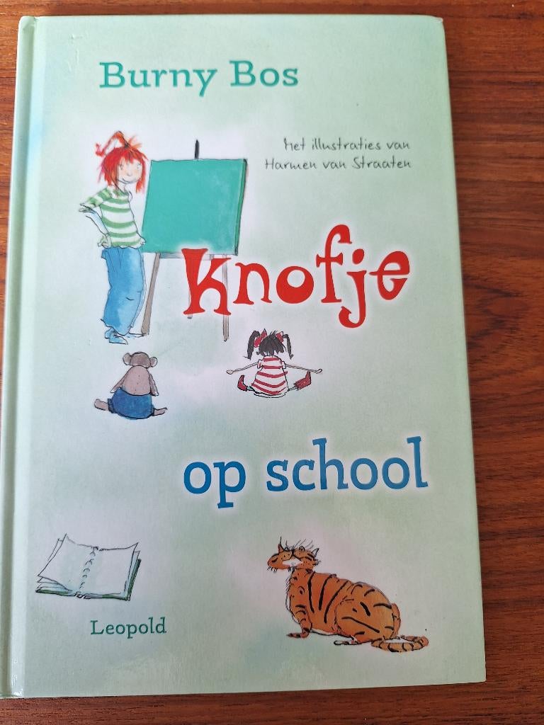 Knofje op school - Burny Bos & Harmen van Straaten, Gelezen, Fictie algemeen, Jongen of Meisje, Ophalen of Verzenden