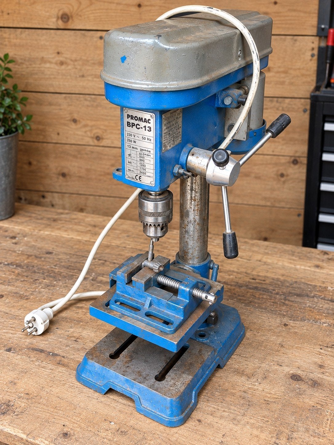 Promac BPC-13 Kolomboormachine - 250W, Ophalen, Gebruikt, Minder dan 400 watt, Kolomboormachine
