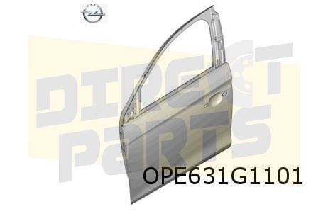 Opel Corsa F (9/19-) Voorportier Links (te spuiten) Originee