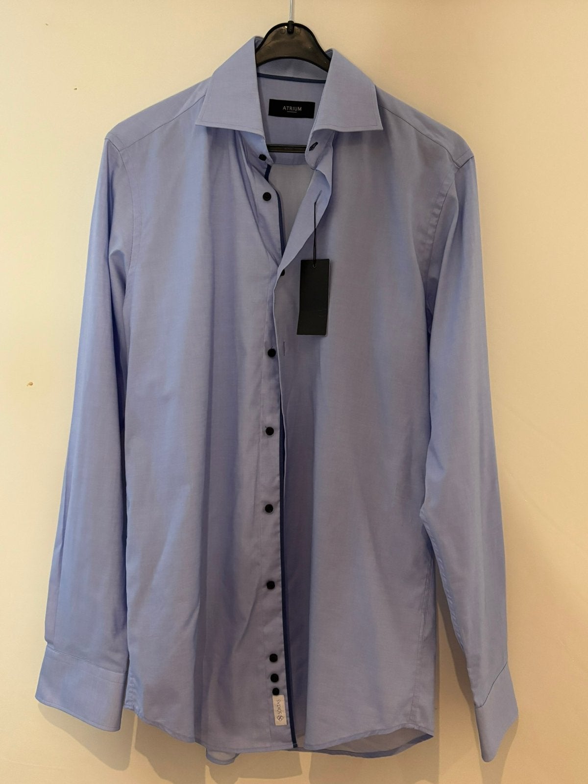 Atrium blauw hemd maat 40/7. Nieuw, Ophalen of Verzenden, Nieuw, Blauw, Halswijdte 39/40 (M)