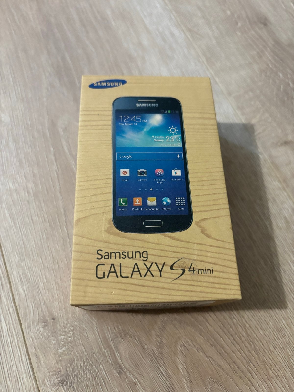 Samsung Galaxy S4 Mini GT-I9195 - Compleet, werking onbekend, Telecommunicatie, Overige modellen, Zwart, Touchscreen, Ophalen of Verzenden