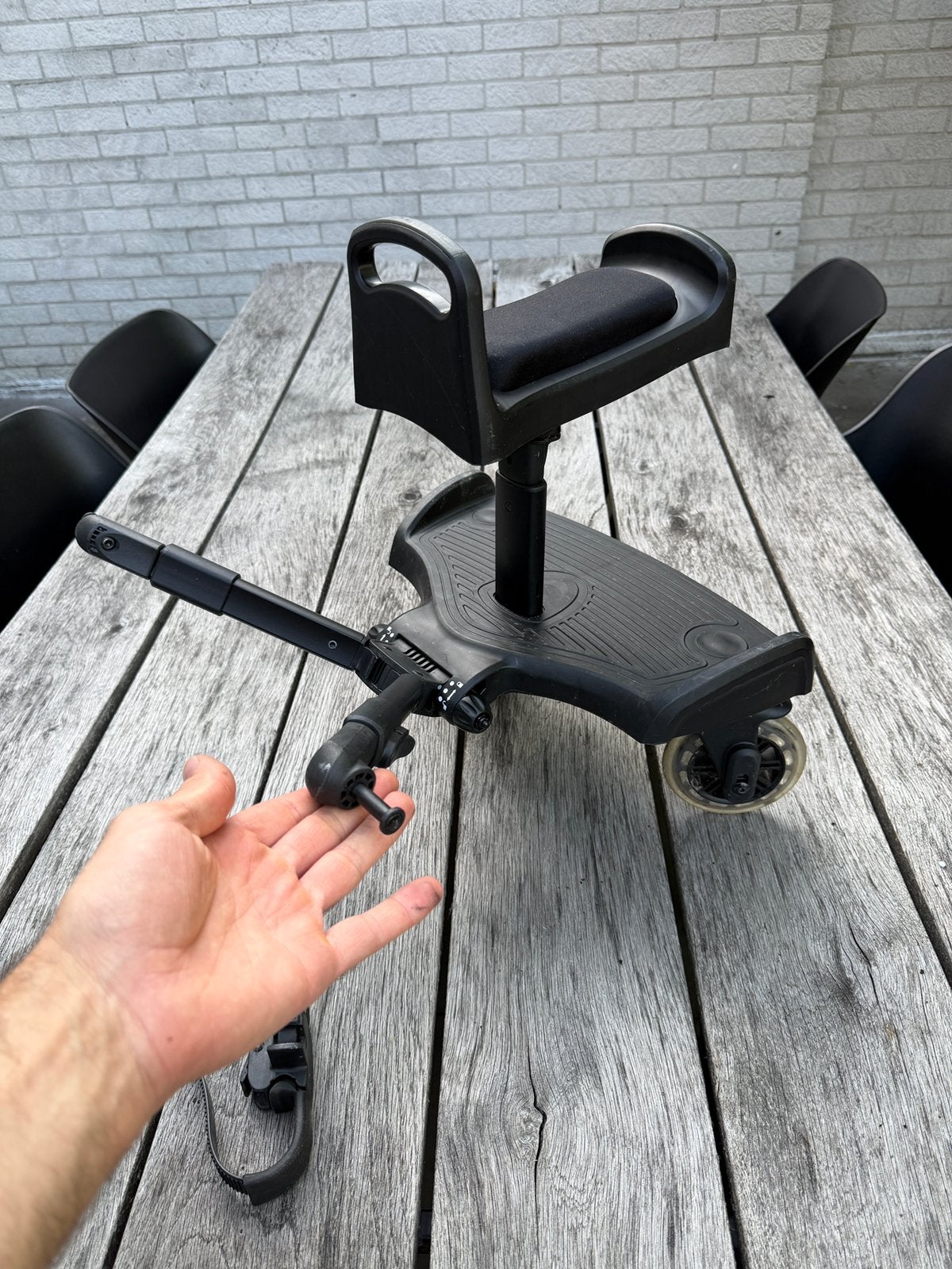 Kinderwagen meerijdplankje karretje zitje plank board stoel, Ophalen, Overige merken