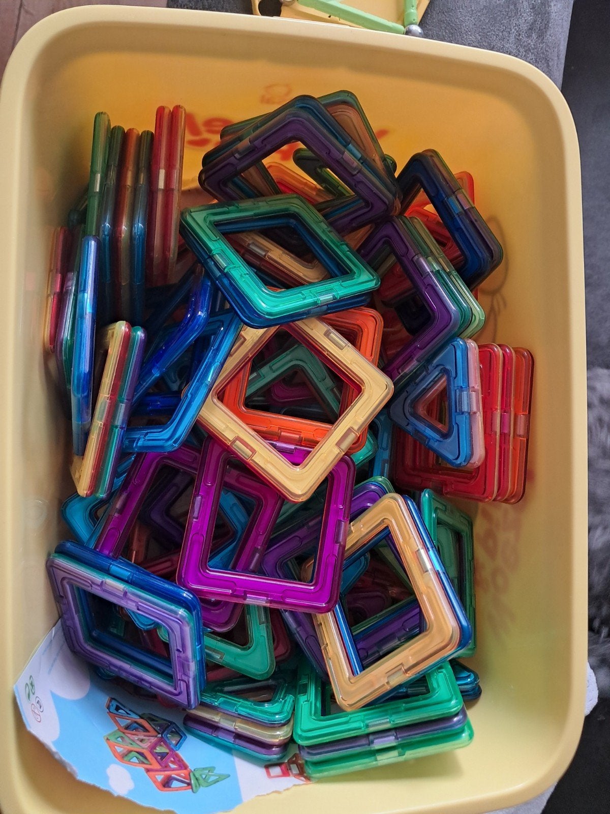 Magnetische bouwblokken - Diverse kleuren en vormen, Ophalen