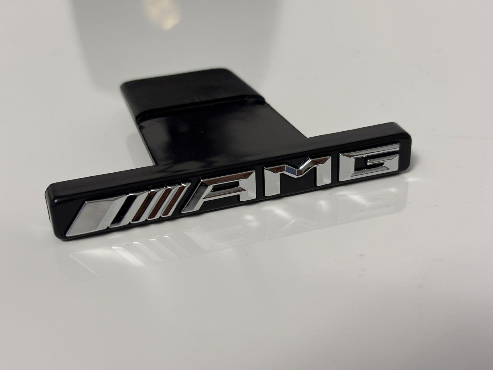 Mercedes benz 3DAMG Logo Embleem Auto Grille Badge nieuw, Ophalen, Nieuw