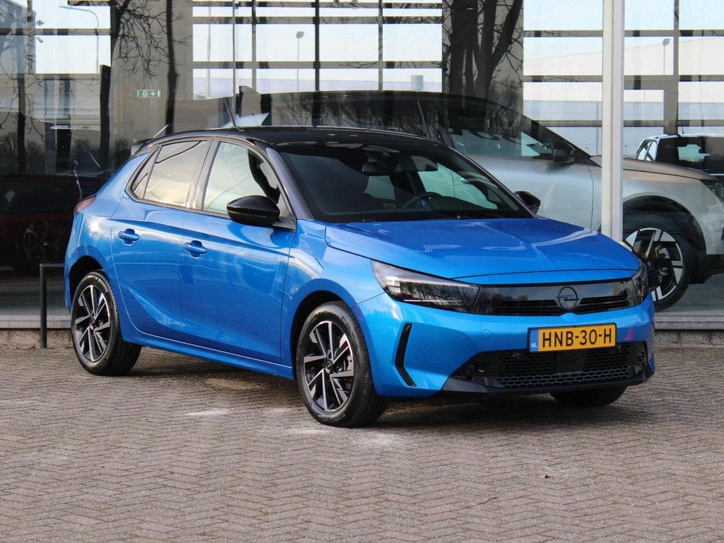 Opel Corsa 1.2 Turbo Hybrid Yes | Automaat | Stoel/stuurverw, Auto's, Opel, Automaat, Gebruikt, 1199 cc, Bedrijf
