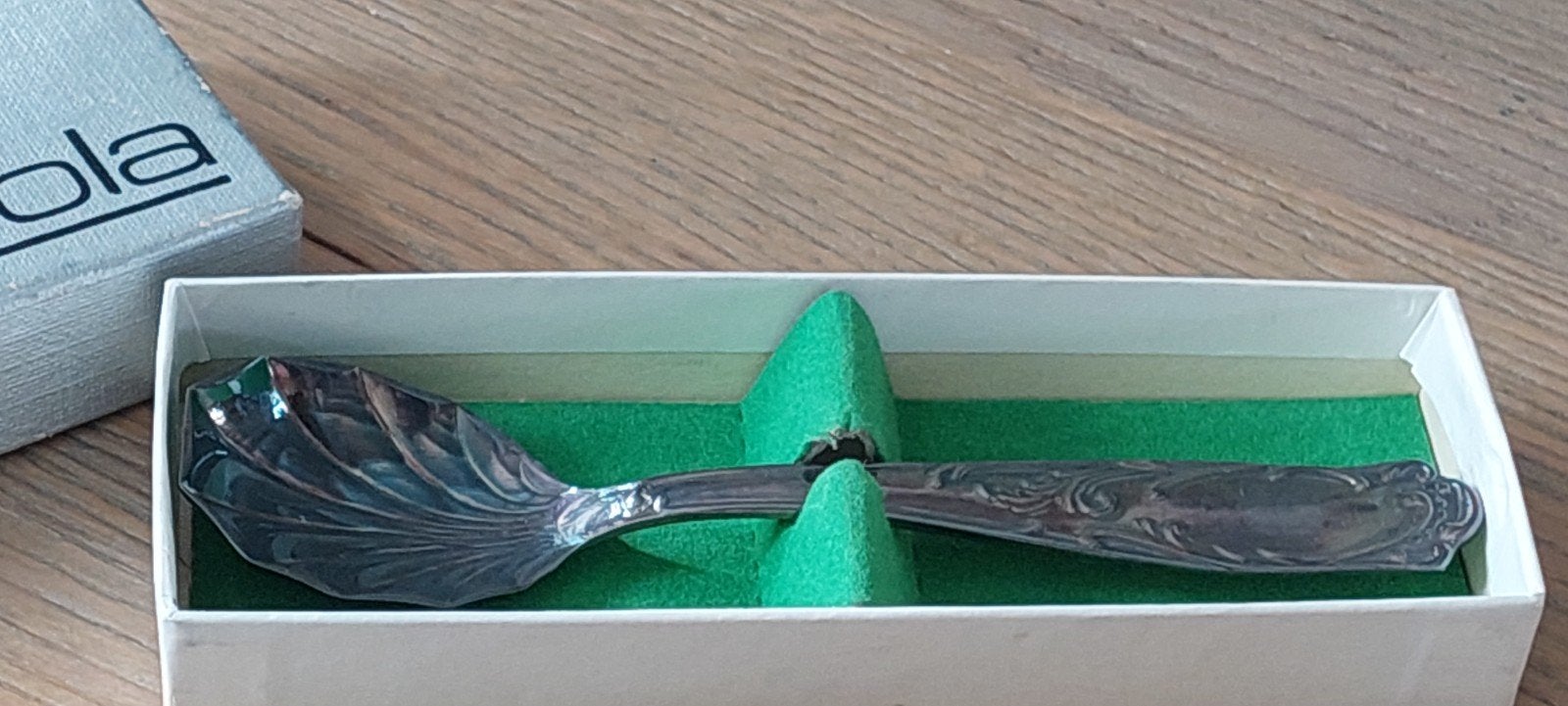 OUDE BROCANTE SUIKER-LEPEL  SUIKER-SCHEP SCHELP, Antiek en Kunst, Ophalen of Verzenden