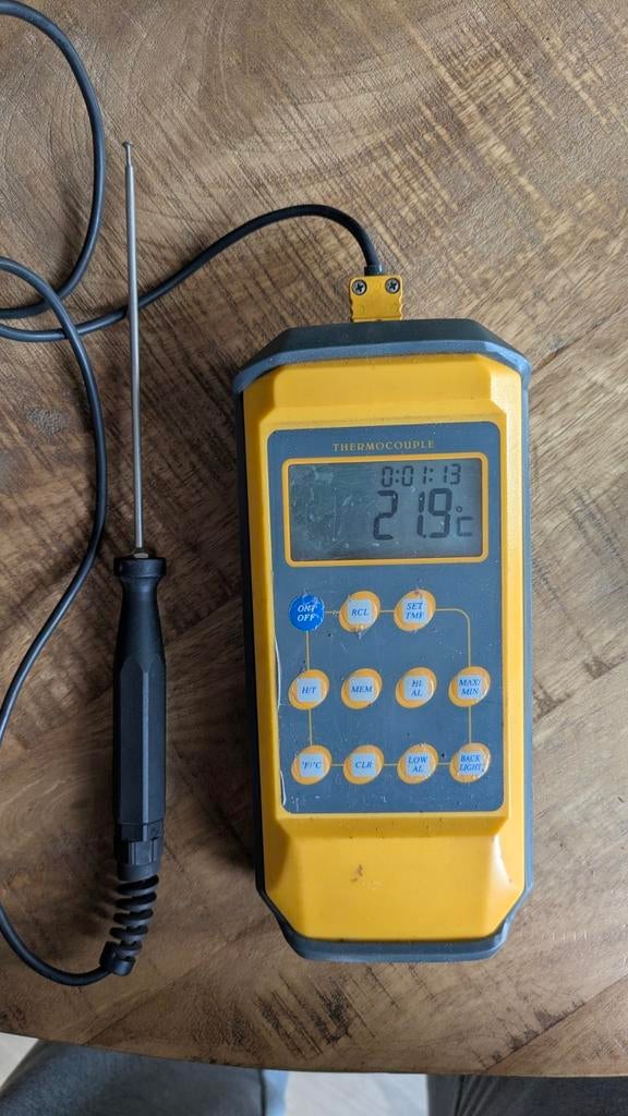 Greisinger GTF900 Thermocouple, Ophalen