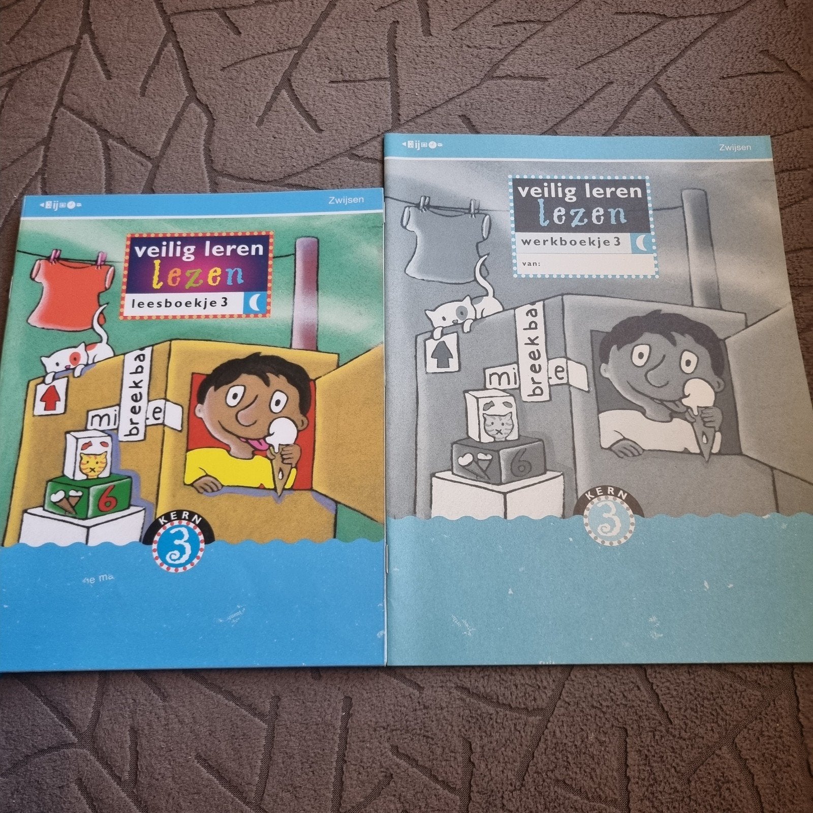 Groep 3 Veilig Leren Lezen - Leesboeken Werkboekje Kern 3, Boeken, Ophalen of Verzenden, Gelezen, Zwijsen, Non-fictie