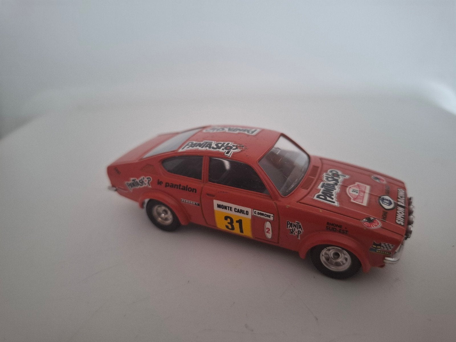 Solido Opel Kadett Coupe GTE Rally 1:43 - Made in France, Ophalen of Verzenden, Gebruikt, Auto, Overige merken