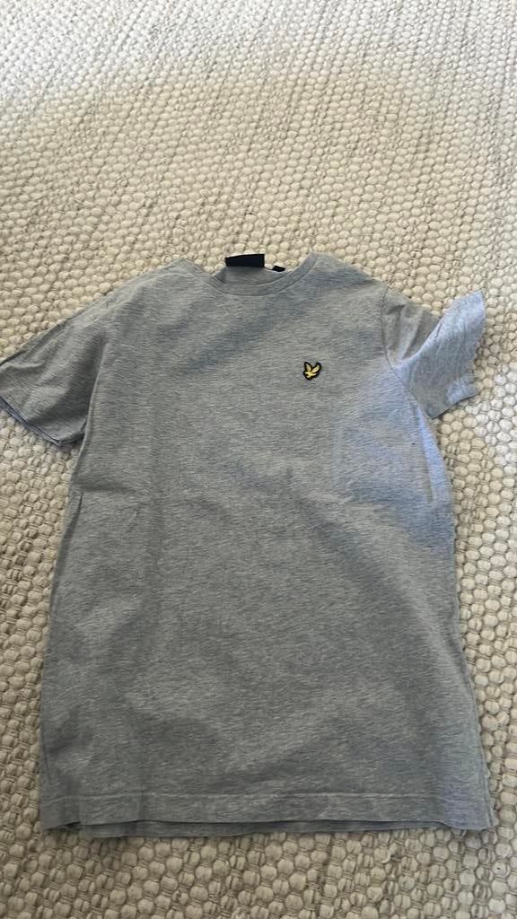 Lyle & Scott maat 10-11 jaar grijs t-shirt, Ophalen of Verzenden
